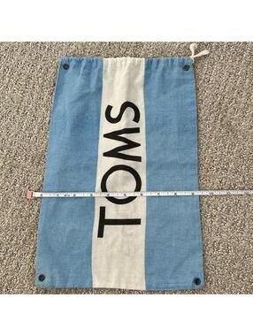 Toms Shoe Drawstring Dust Bag 9 x 14
